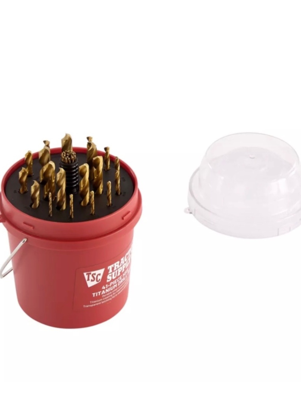 Tractor Supply Assorted SAE Drill Bit Set – 41 Piece – NEW